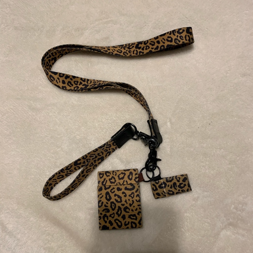 Threads wallet, lanyard,key chain, lip gloss holder